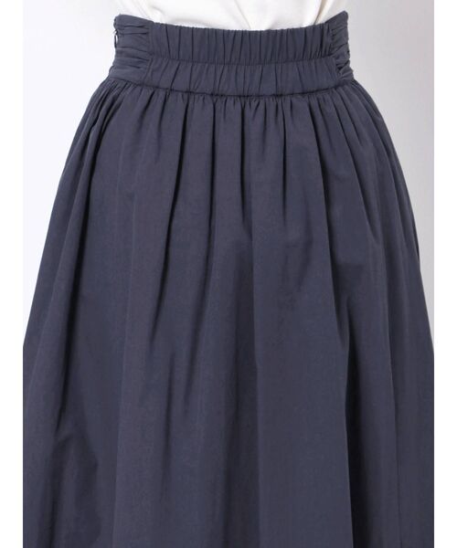 LAGUNAMOON（ラグナムーン）の「サーキュラ-ギャザーフレアーマキシスカート（スカート・レディース・ネイビー/ホワイト/グリーン系その他・SMALL/MEDIUM）」の8枚目の写真