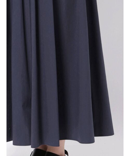 LAGUNAMOON（ラグナムーン）の「サーキュラ-ギャザーフレアーマキシスカート（スカート・レディース・ネイビー/ホワイト/グリーン系その他・SMALL/MEDIUM）」の10枚目の写真