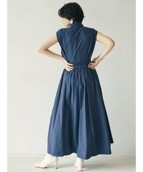 LAGUNAMOON（ラグナムーン）の「サーキュラ-ギャザーフレアーマキシスカート（スカート・レディース・ネイビー/ホワイト/グリーン系その他・SMALL/MEDIUM）」の17枚目の写真