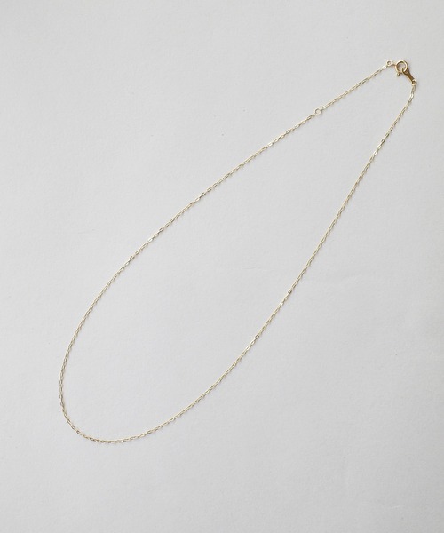 ISOLATION（アイソレーション）の「【ISOLATION / アイソレーション】K10YG Chain Necklace（ネックレス・レディース・ゴールド・40cm）」の11枚目の写真