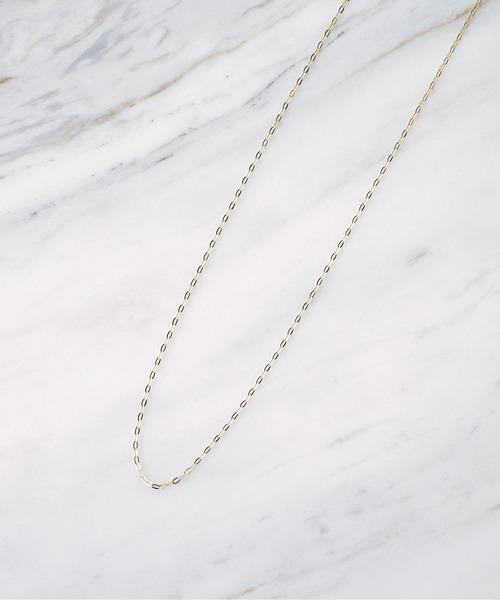 ISOLATION（アイソレーション）の「【ISOLATION / アイソレーション】K10YG Chain Necklace（ネックレス・レディース・ゴールド・40cm）」の13枚目の写真