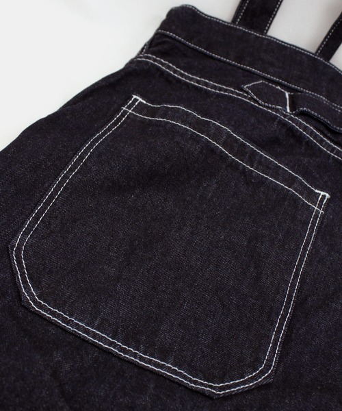 RNA（アールエヌエー）の「R3827 フレンチワークサスペンダーパンツ（デニムパンツ・レディース・ワンウォッシュ・SMALL/MEDIUM）」の11枚目の写真