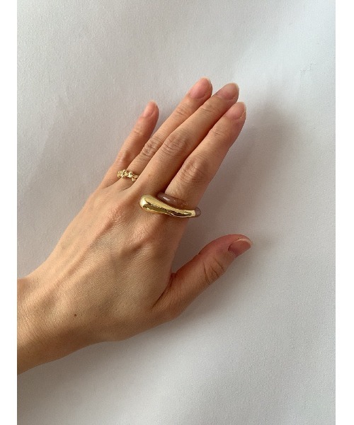 mou(モウ)の「トップカラークリアリング(リング・レディース・シルバー/ゴールド/ブラウン/イエロー/ピンク/ブラック/ホワイト/ホワイト系その他・FREE)」の17枚目の写真