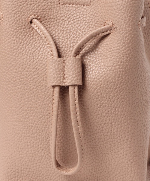 LAKOLE（ラコレ）の「ドロストミニショルダーバッグ / 955966（ショルダーバッグ・レディース・ブラック/その他1/ライトピンク/オフホワイト・FREE）」の7枚目の写真