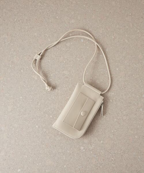 CITEN（シテン）の「＜CITEN（シテン）＞スマホウォレット ショルダーバッグ（ショルダーバッグ・レディース・オフホワイト/ブラック・FREE）」の14枚目の写真