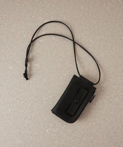 CITEN（シテン）の「＜CITEN（シテン）＞スマホウォレット ショルダーバッグ（ショルダーバッグ・レディース・オフホワイト/ブラック・FREE）」の6枚目の写真