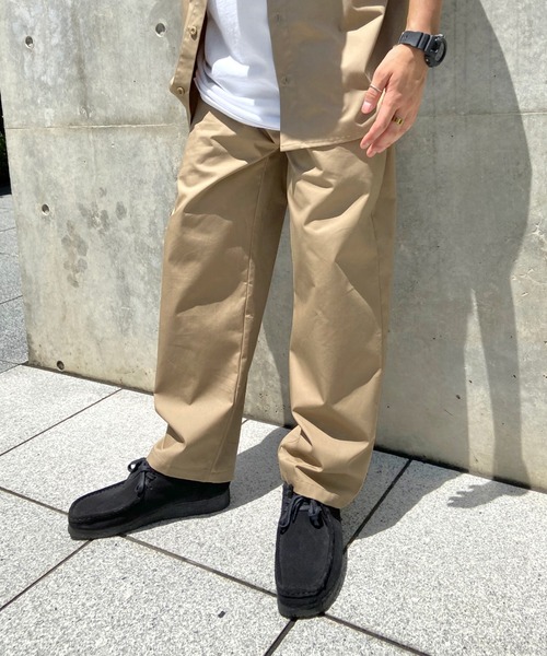 WHO'S WHO gallery(フーズフーギャラリー)の「【KOOKY'N/クーキー】サファリツイルイージーパンツ(その他パンツ・メンズ・ブラック/ベージュ/カーキ/インディゴブルー・FREE)」の3枚目の写真