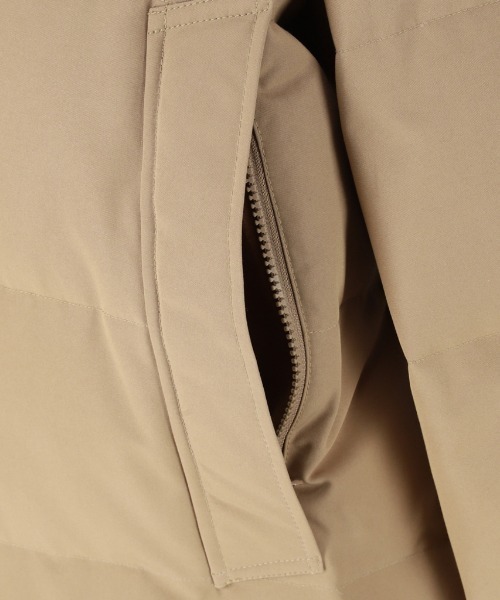 DANTON（ダントン）の「DANTON/ダントン　ダウンフーデッドジャケット　DOWN HOODED JKT（ウィメンズ）DT-A0008 LAS（ダウンジャケット/コート・レディース・ブラック/ベージュ/グレー/ライトカーキ/アイボリー/ブルー・S）」の21枚目の写真