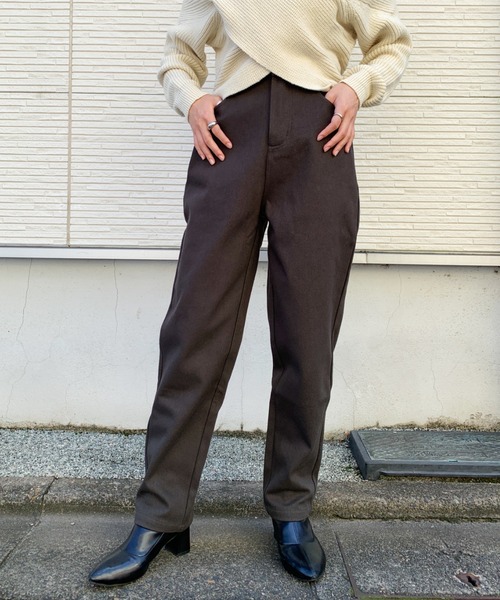 CLEA（クレア）の「ボーイフレンドパンツ〇（その他パンツ・レディース・チャコールグレー/アイボリー/サンドベージュ・M/L）」の21枚目の写真