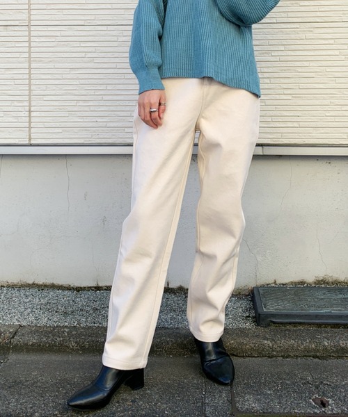 CLEA（クレア）の「ボーイフレンドパンツ〇（その他パンツ・レディース・チャコールグレー/アイボリー/サンドベージュ・M/L）」の17枚目の写真