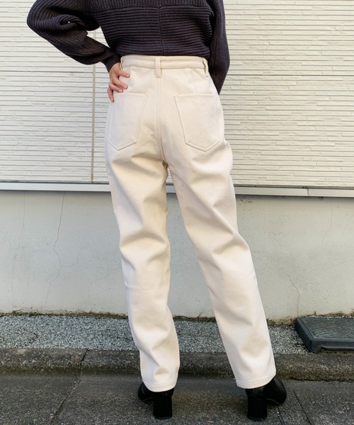 CLEA（クレア）の「ボーイフレンドパンツ〇（その他パンツ・レディース・チャコールグレー/アイボリー/サンドベージュ・M/L）」の14枚目の写真