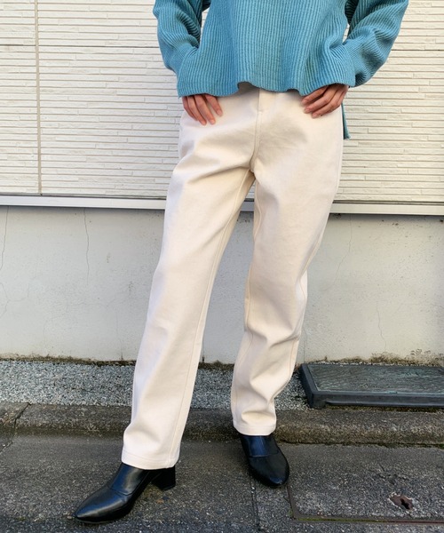 CLEA（クレア）の「ボーイフレンドパンツ〇（その他パンツ・レディース・チャコールグレー/アイボリー/サンドベージュ・M/L）」の18枚目の写真