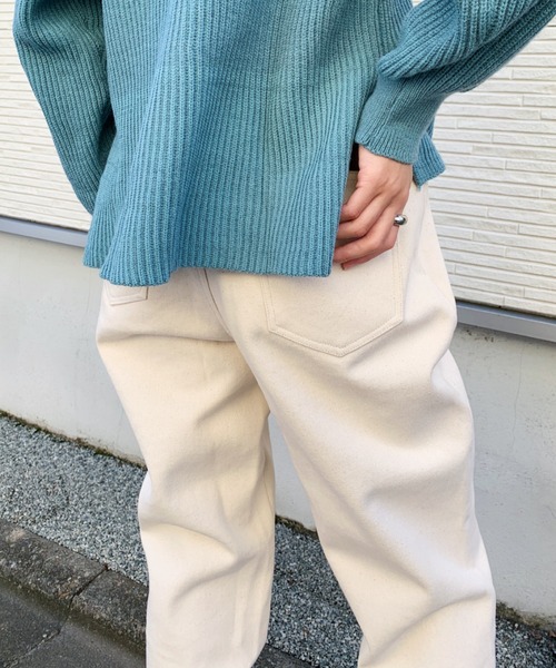 CLEA（クレア）の「ボーイフレンドパンツ〇（その他パンツ・レディース・チャコールグレー/アイボリー/サンドベージュ・M/L）」の19枚目の写真