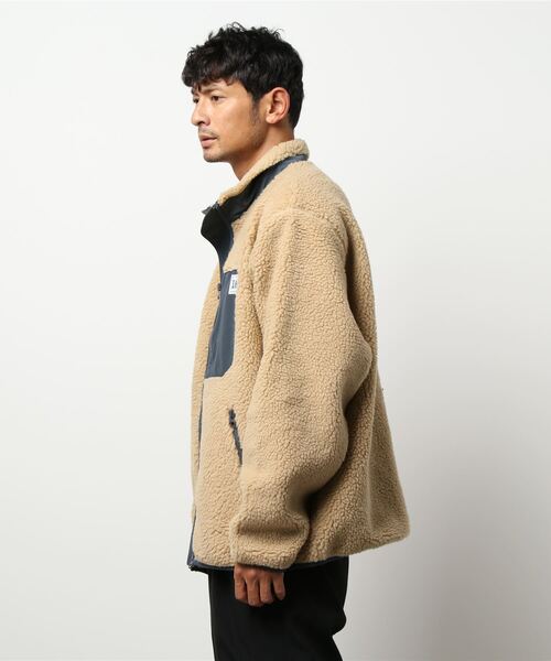 Lee(リー)の「あったかボアジップアップジャケット(その他アウター・メンズ・ホワイト/ブラック/ライトブラウン・SMALL/MEDIUM/LARGE/X-LARGE)」の4枚目の写真