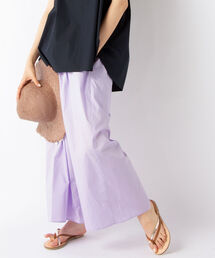 ◇【WEB限定】ギャザーフレアウォッシャブルパンツ
