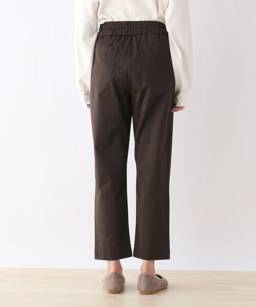 SHOO・LA・RUE(シューラルー)の「◆【S-3L/3Dスキャン】イージーテーパード(その他パンツ・レディース・ダークブラウン/ダークネイビー/ベージュ/ブラック/オリーブ・01/03/04/02/05)」の8枚目の写真