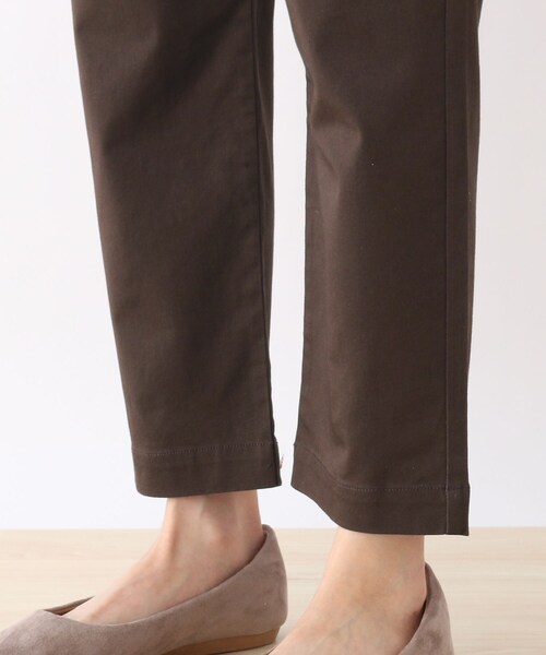 SHOO・LA・RUE(シューラルー)の「◆【S-3L/3Dスキャン】イージーテーパード(その他パンツ・レディース・ダークブラウン/ダークネイビー/ベージュ/ブラック/オリーブ・01/03/04/02/05)」の13枚目の写真