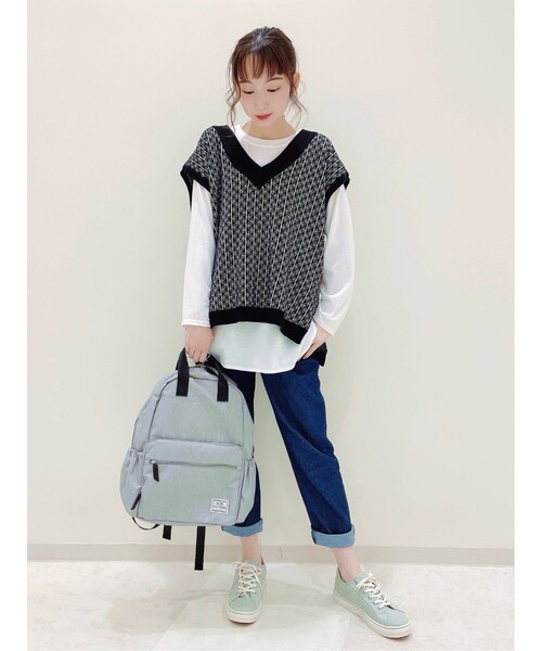 SHOO・LA・RUE(シューラルー)の「◆【S-3L/3Dスキャン】イージーテーパード(その他パンツ・レディース・ダークブラウン/ダークネイビー/ベージュ/ブラック/オリーブ・01/03/04/02/05)」の17枚目の写真