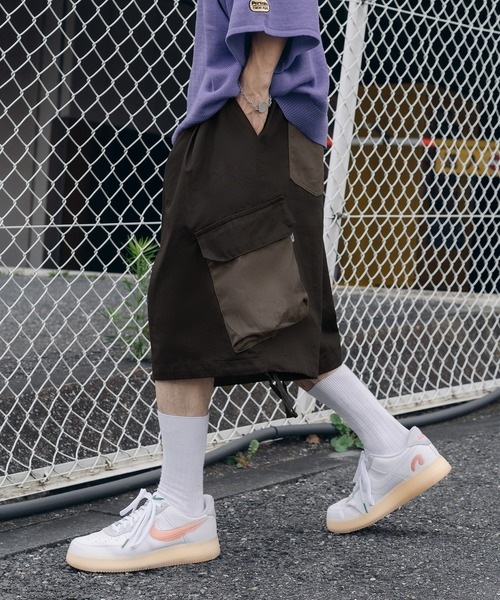 Perushu（ペルーシュ）の「バルーンハーフパンツ（その他パンツ・メンズ・ブラック/グリーン/カモフラージュ・SMALL/MEDIUM/LARGE）」の7枚目の写真