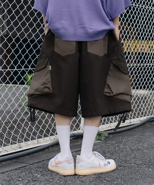 Perushu（ペルーシュ）の「バルーンハーフパンツ（その他パンツ・メンズ・ブラック/グリーン/カモフラージュ・SMALL/MEDIUM/LARGE）」の4枚目の写真