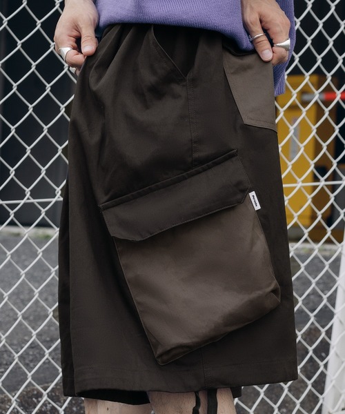 Perushu（ペルーシュ）の「バルーンハーフパンツ（その他パンツ・メンズ・ブラック/グリーン/カモフラージュ・SMALL/MEDIUM/LARGE）」の10枚目の写真