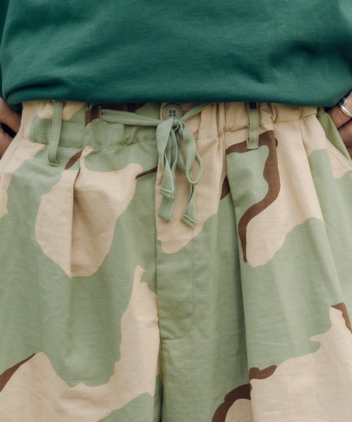 Perushu（ペルーシュ）の「バルーンハーフパンツ（その他パンツ・メンズ・ブラック/グリーン/カモフラージュ・SMALL/MEDIUM/LARGE）」の12枚目の写真