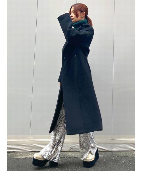 EMODA（エモダ）の「フロントタックフレアパンツ（その他パンツ・レディース・ブラック/オレンジ/グリーン/その他・SMALL/MEDIUM）」の13枚目の写真