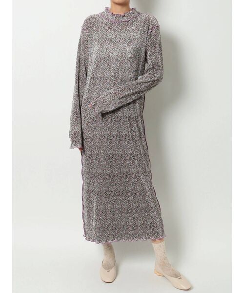 merry jenny（メリージェニー）の「floralメロウロングワンピース（ワンピース・レディース・ピンク/パープル/ブラウン・FREE）」の18枚目の写真