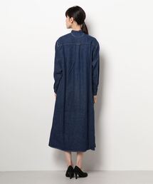 orSlow（オアスロウ）の「orSlow | スタンドカラーデニムワンピース