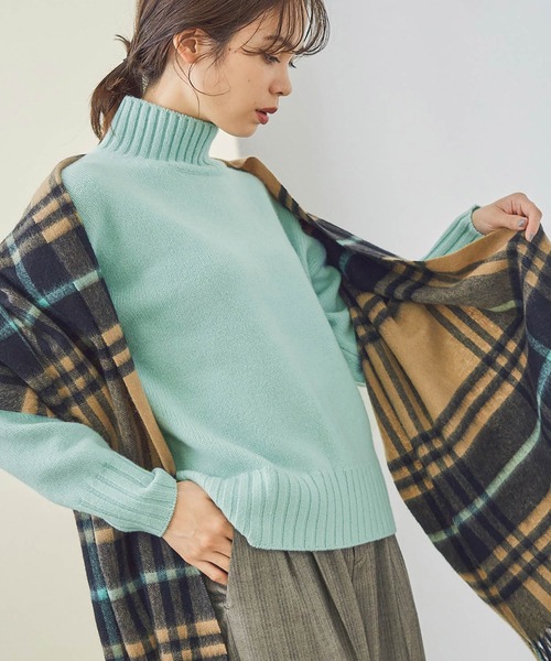 ROPE'（ロペ）の「【一部WEB限定】タスマニアウールボトルネックタイト