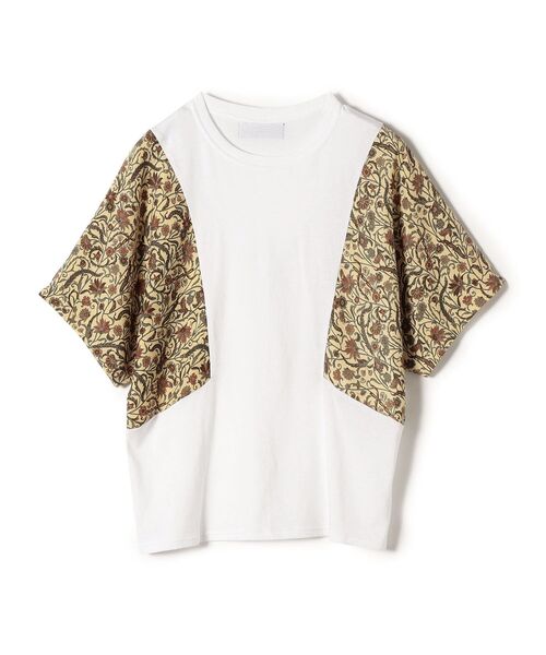 SHIPS（シップス）の「【SHIPS別注】MAISON No.8：ドッキングトップス（Tシャツ/カットソー・レディース・ベージュ/ベージュ系その他/ブラック・ONE SIZE）」の17枚目の写真