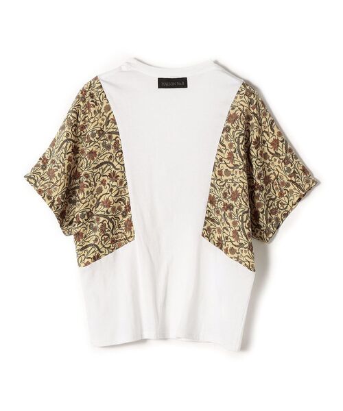 SHIPS（シップス）の「【SHIPS別注】MAISON No.8：ドッキングトップス（Tシャツ/カットソー・レディース・ベージュ/ベージュ系その他/ブラック・ONE SIZE）」の18枚目の写真
