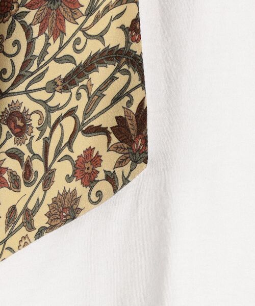 SHIPS（シップス）の「【SHIPS別注】MAISON No.8：ドッキングトップス（Tシャツ/カットソー・レディース・ベージュ/ベージュ系その他/ブラック・ONE SIZE）」の22枚目の写真
