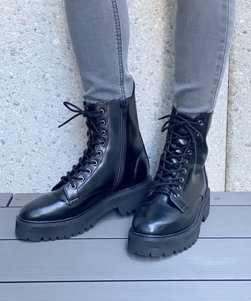 Ann Demeulemeester  レースアップブーツ 厚底　れい様用 ANN DEMEULEMEESTERのレースアップブーツ。 | 福岡セレクトショップ g