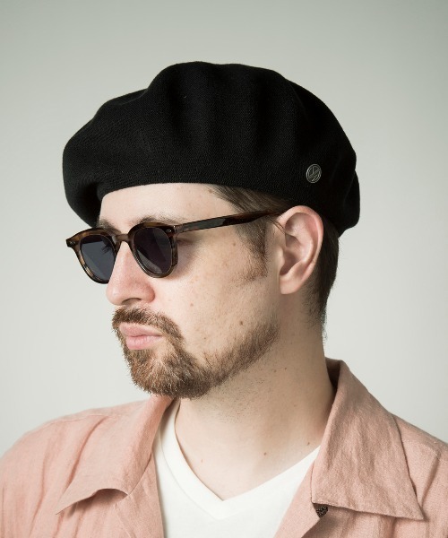 Mighty Shine(マイティシャイン)の「Cotton Beret / Mighty Shine 2022SS(ハンチング/ベレー帽・メンズ・イエロー/カーキ/ブラウン/ブラック・FREE)」の20枚目の写真