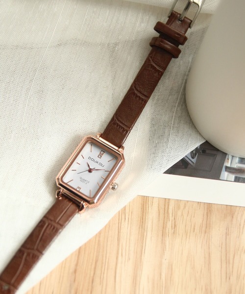TABI PAL（タビパル）の「PUレザー　レディース　リストウオッチ（アナログ腕時計・レディース・E/B/D/A/C・FREE）」の4枚目の写真
