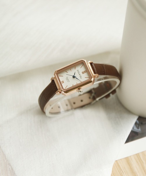 TABI PAL（タビパル）の「PUレザー　レディース　リストウオッチ（アナログ腕時計・レディース・E/B/D/A/C・FREE）」の15枚目の写真