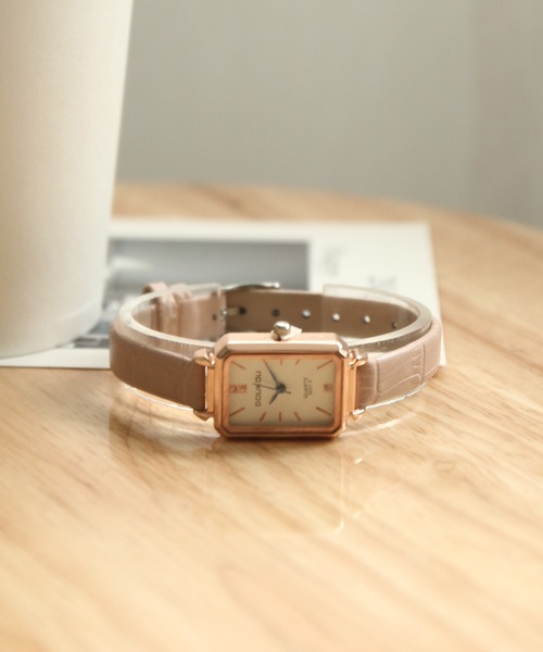 TABI PAL（タビパル）の「PUレザー　レディース　リストウオッチ（アナログ腕時計・レディース・E/B/D/A/C・FREE）」の20枚目の写真