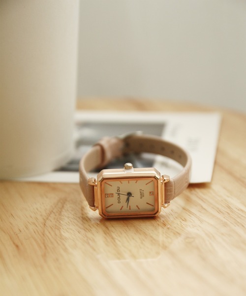 TABI PAL（タビパル）の「PUレザー　レディース　リストウオッチ（アナログ腕時計・レディース・E/B/D/A/C・FREE）」の22枚目の写真
