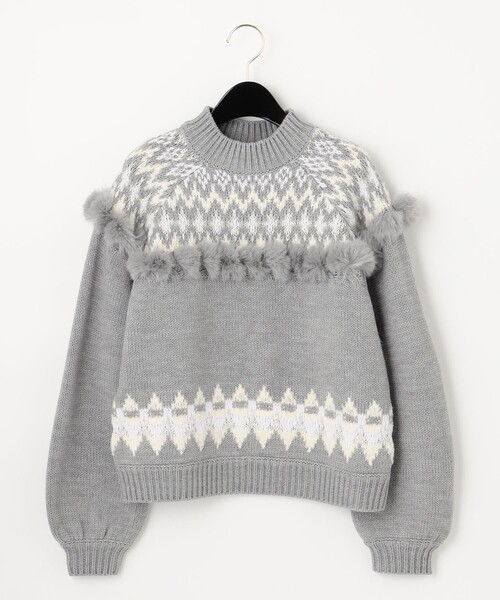 セール】フェアアイルニットトップ（ニット/セーター）｜GRACE  