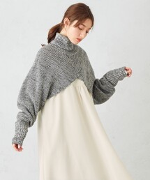 【sont. by Feroux】アームウォーマーニット プルオーバー