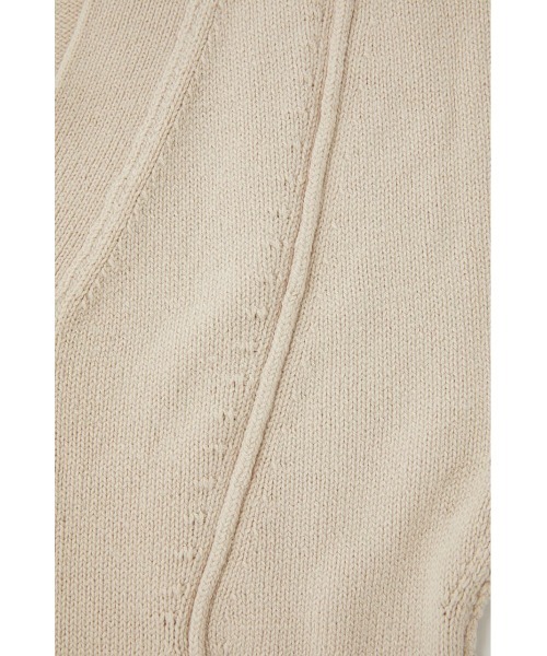 MOUSSY(マウジー)の「FITTED LINE V/N カーディガン(カーディガン/ボレロ・レディース・オレンジ/ライトベージュ/ダークネイビー・FREE)」の11枚目の写真