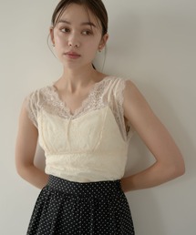 華奢レースカップ付インナー ＊