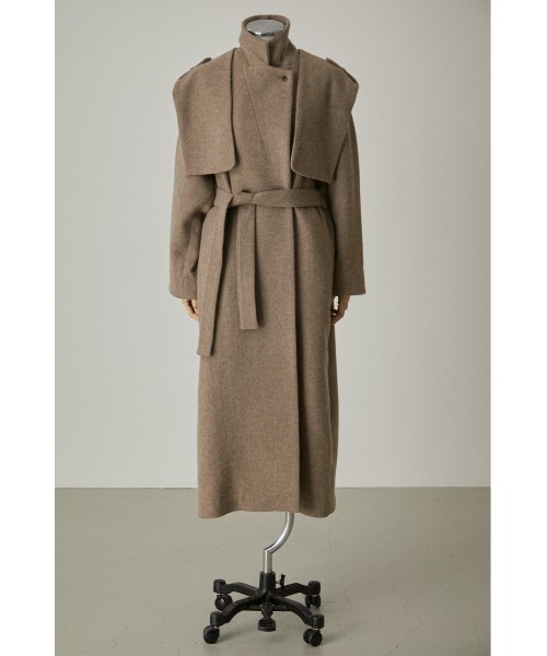 RIM.ARK（リムアーク）の「Single face wool CT（チェスターコート