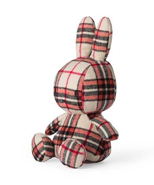 Miffy( ミッフィー)の「ミッフィー チェック ぬいぐるみ 33cm ベージュ(インテリア雑貨・レディース・ベージュ系その他・FREE)」の3枚目の写真