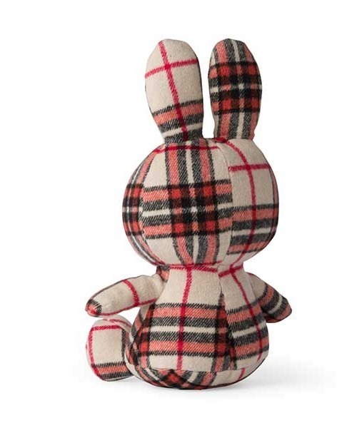 Miffy( ミッフィー)の「ミッフィー チェック ぬいぐるみ 33cm ベージュ(インテリア雑貨・レディース・ベージュ系その他・FREE)」の4枚目の写真