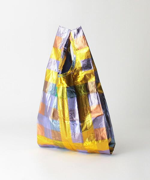 BEAUTY&YOUTH UNITED ARROWS（ビューティーアンドユースユナイテッドアローズ）の「＜BAGGU＞メタリック ポケッタブルバッグ/BABY（エコバッグ/サブバッグ・レディース・ブラウン/その他1・FREE）」の3枚目の写真