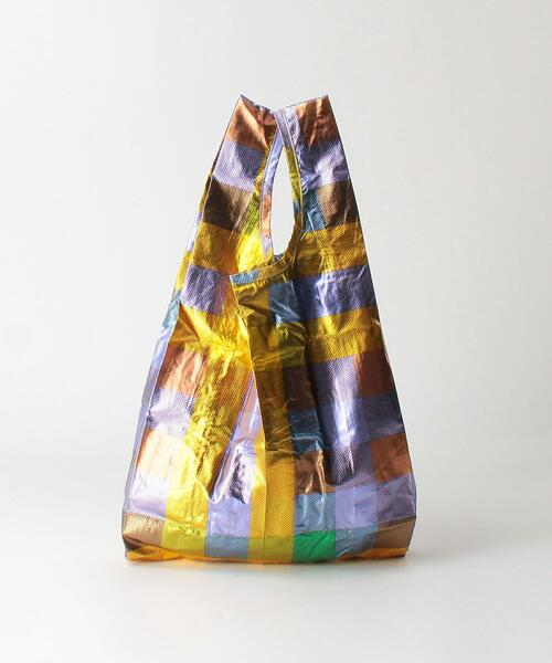 BEAUTY&YOUTH UNITED ARROWS（ビューティーアンドユースユナイテッドアローズ）の「＜BAGGU＞メタリック ポケッタブルバッグ/BABY（エコバッグ/サブバッグ・レディース・ブラウン/その他1・FREE）」の4枚目の写真
