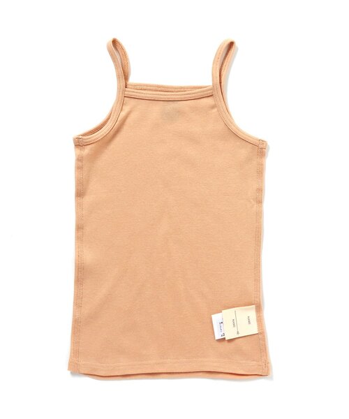 BREEZE（ブリーズ）の「フライスキャミソール（インナーウェア/肌着・キッズ・ラベンダー/ミント/サーモンピンク/オレンジ・120/100/140）」の4枚目の写真