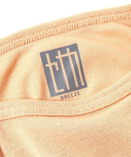 BREEZE（ブリーズ）の「フライスキャミソール（インナーウェア/肌着・キッズ・ラベンダー/ミント/サーモンピンク/オレンジ・120/100/140）」の6枚目の写真